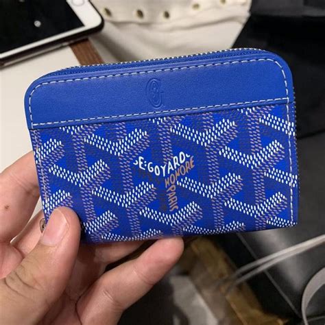 goyard small zip wallet|where to buy goyard wallet.